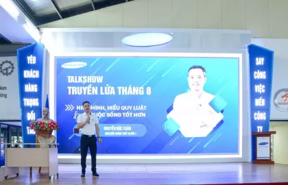 Talkshow Truyền Lửa Tháng 8. Lan truyền ngọn lửa đam mê và nhiệt huyết