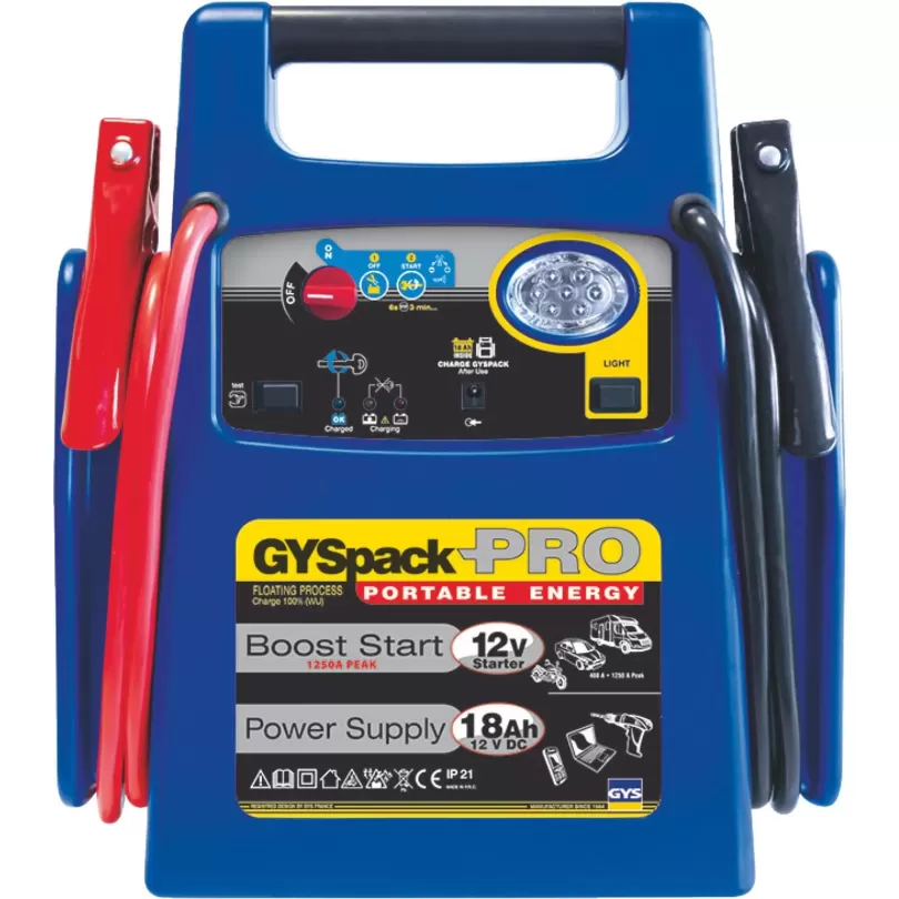 Thiết bị cấp nguồn và hỗ trợ khởi động GYSPACK PRO 12/1100A (PIN)