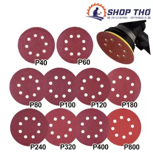 Giấy nhám lưới tròn phi 150 - P80