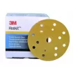 Giấy nhám vàng tròn phi 150 - P80 - 8+6+1 lỗ