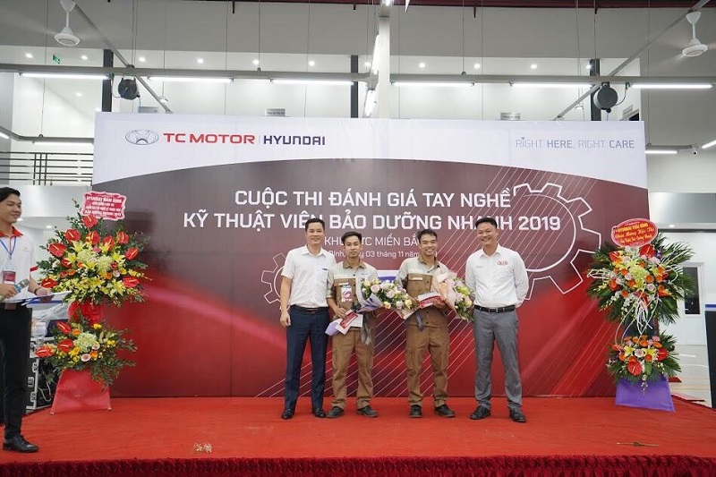 Tân Phát ETEK vinh dự đồng hành cùng cuộc thi: “Đánh giá tay nghề kỹ thuật viên bảo dưỡng nhanh 2019” của TC Motor Huyndai khu vực phía bắc